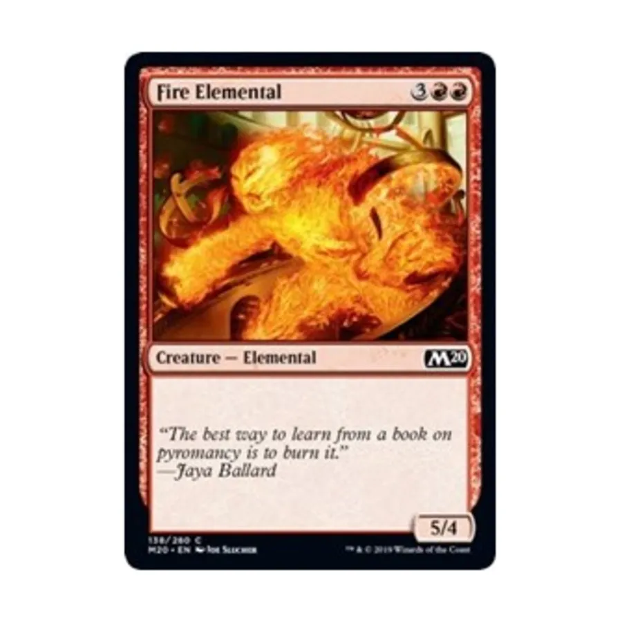 CCG Элементаль огня (С), MTG - Core Set 2020
CCG Элементаль огня (С), MTG - Core Set 2020