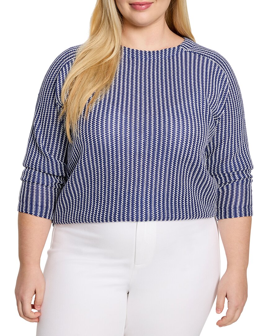 NIC+ZOE Топ с зигзагообразным синим узором Plus Nic + Zoe
NIC+ZOE Топ с зигзагообразным синим узором Plus Nic + Zoe