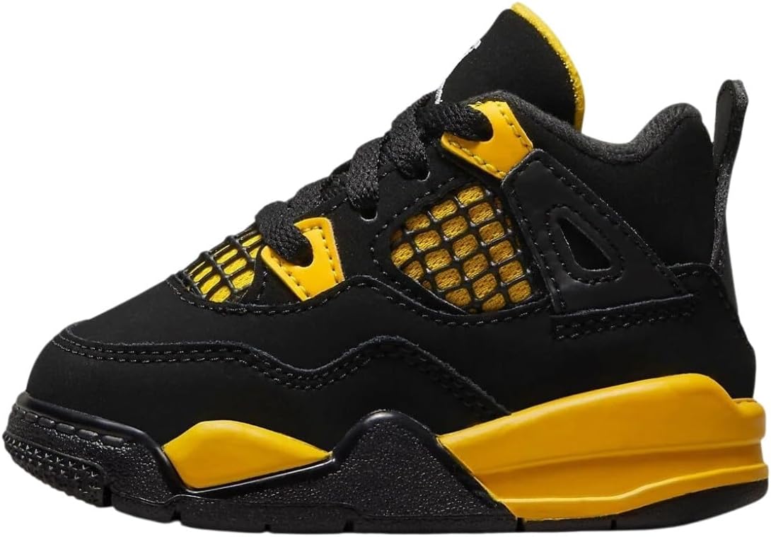 Мужские кроссовки Nike Air Jordan 4 Retro, белый/черный/желтый
Мужские кроссовки Nike Air Jordan 4 Retro, белый/черный/желтый