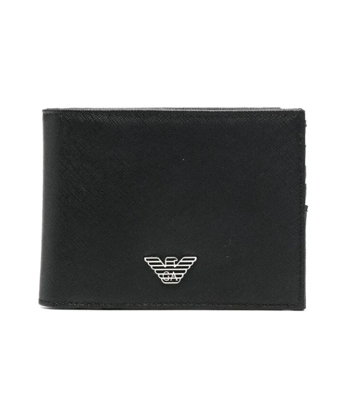 Складной кошелек с отделением для монет Emporio Armani, черный
Складной кошелек с отделением для монет Emporio Armani, черный
