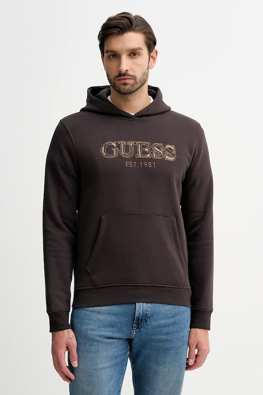 Толстовка Guess, коричневый
Толстовка Guess, коричневый
