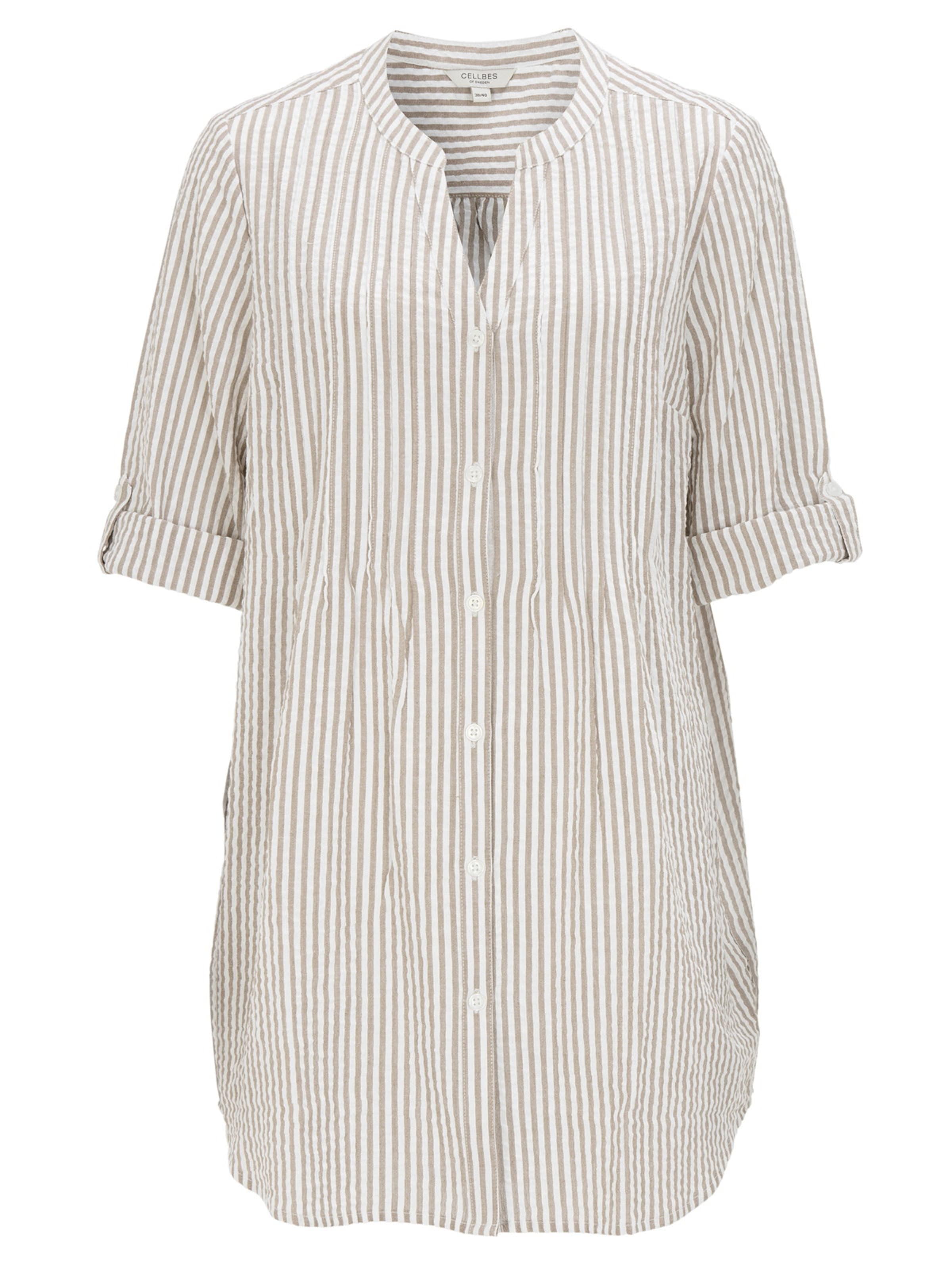 Cellbes of Sweden Туника в светло-бежевом и белом цветах
Cellbes of Sweden Туника в светло-бежевом и белом цветах