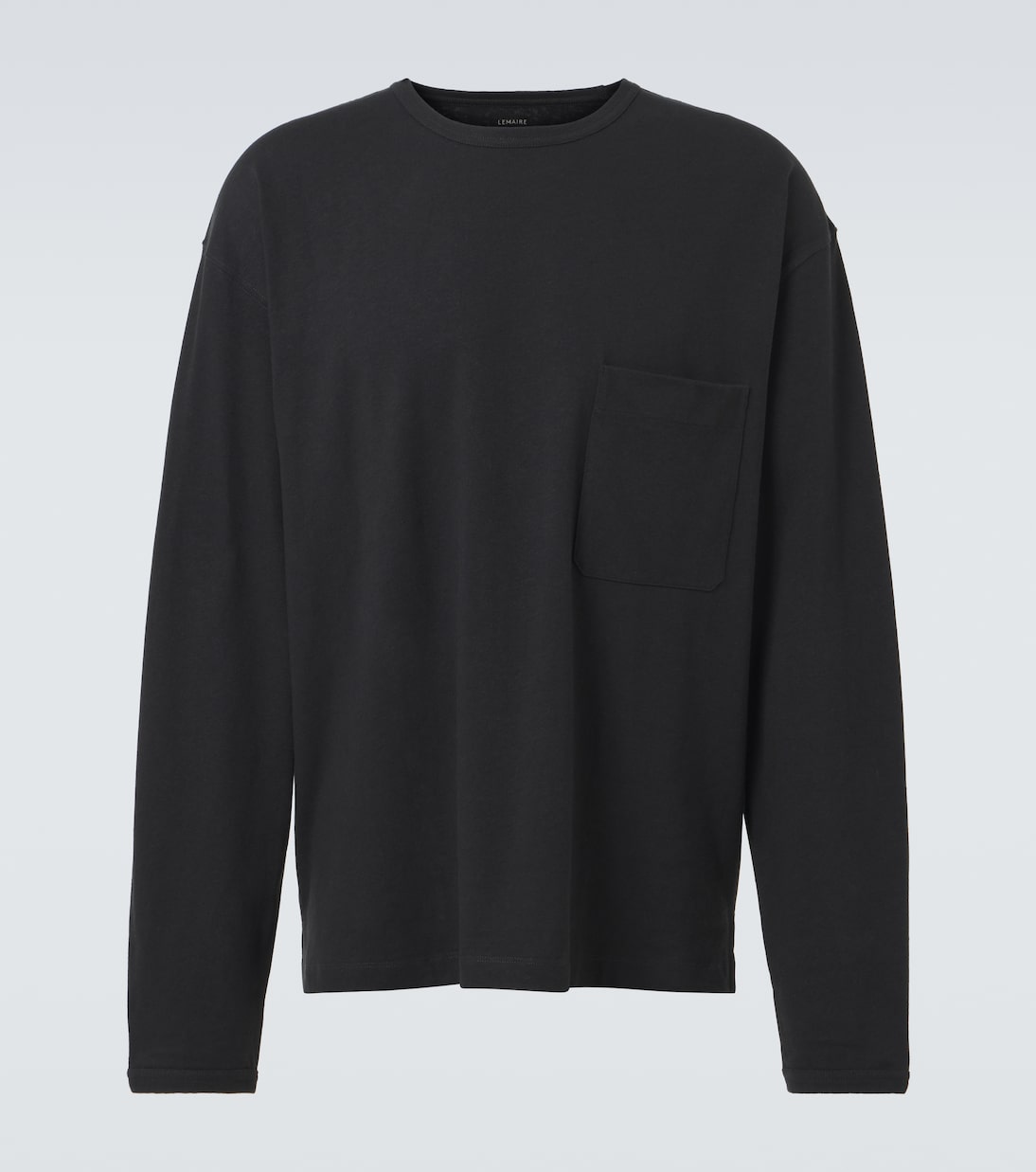 Футболка из хлопкового и льняного джерси Lemaire, Jet Black
Футболка из хлопкового и льняного джерси Lemaire, Jet Black