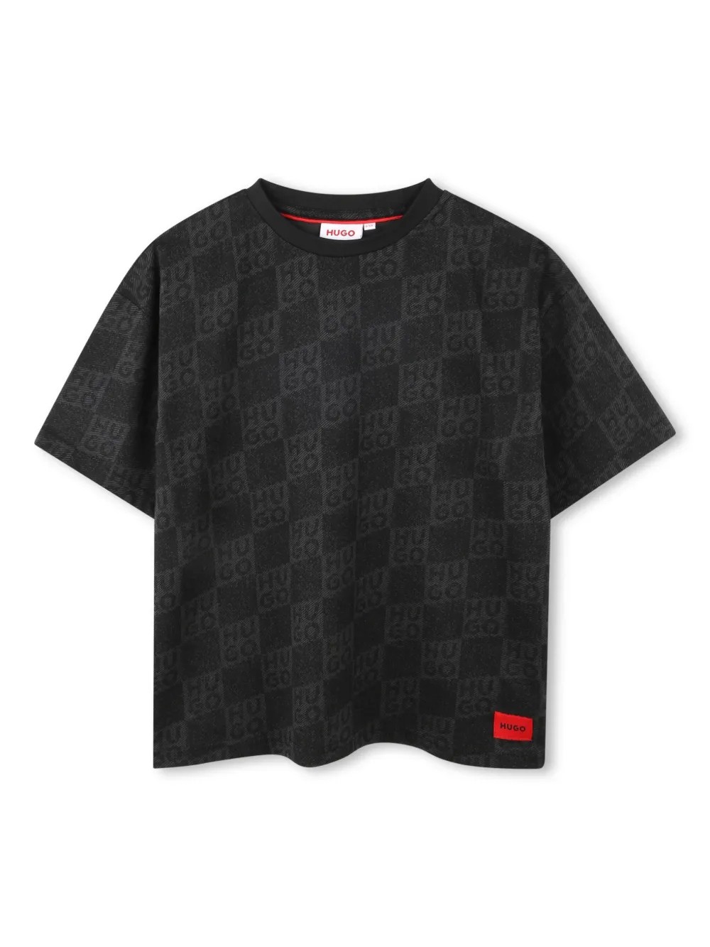 Футболка с логотипом HUGO KIDS, черный 
Футболка с логотипом HUGO KIDS, черный