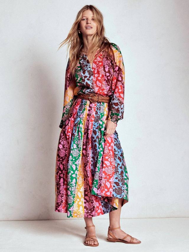 Валентина поплин миди-юбка Boden, Multi
Валентина поплин миди-юбка Boden, Multi