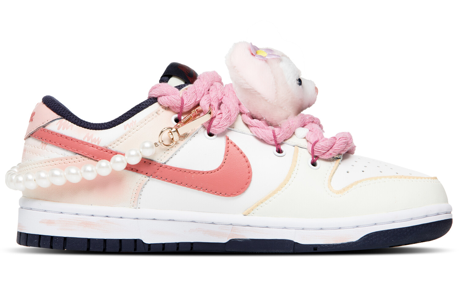 Кроссовки Nike Dunk Skateboarding Shoes Women's Low-top White/Pink/Yellow, розовый
Кроссовки Nike Dunk Skateboarding Shoes Women's Low-top White/Pink/Yellow, розовый