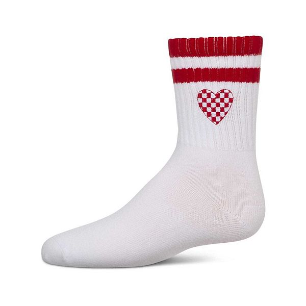 Детские носки с клетчатым сердцем Memoi, Red
Детские носки с клетчатым сердцем Memoi, Red