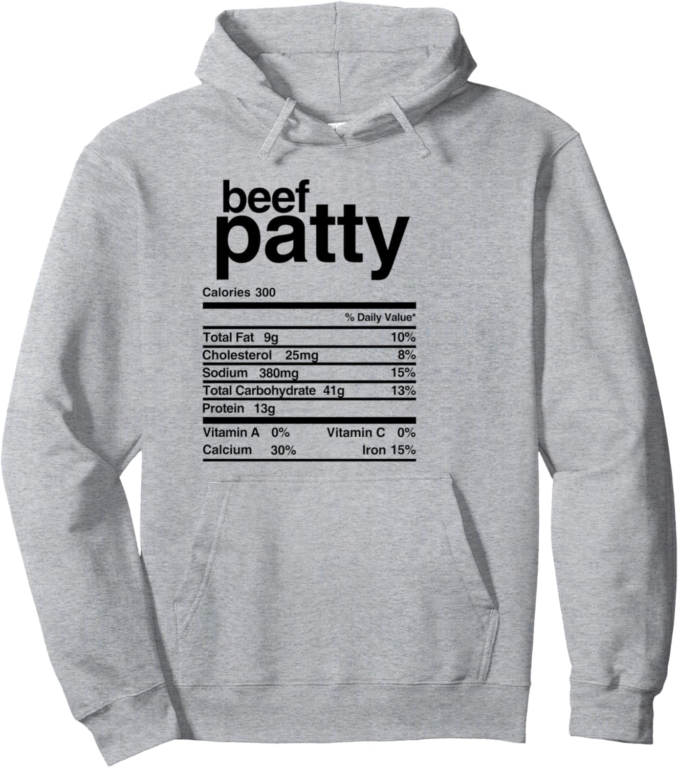 Толстовка с изображением ямайской говядины Патти и указанием ее пищевой ценности Tropic Jamaican Food Apparel, серый
Толстовка с изображением ямайской говядины Патти и указанием ее пищевой ценности Tropic Jamaican Food Apparel, серый