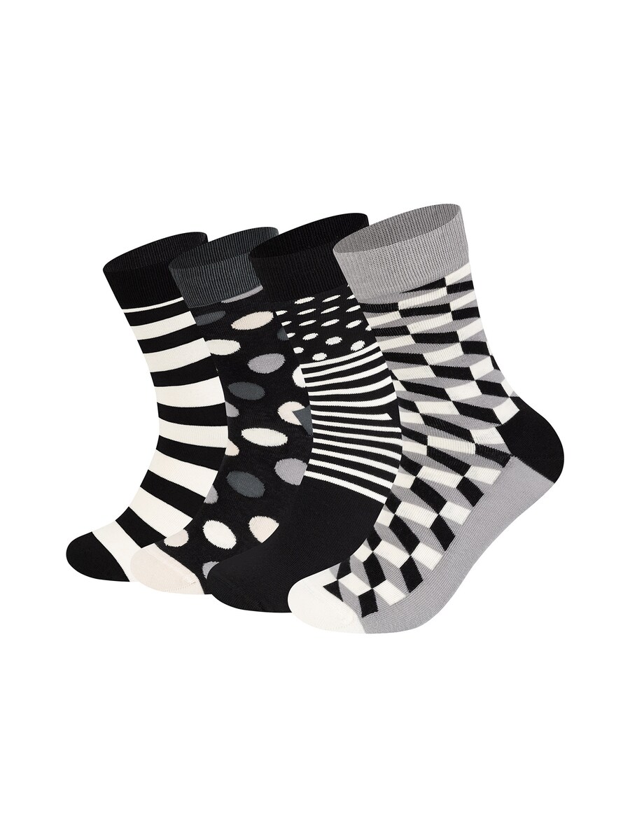 Носки Happy Socks, цвет Grey/Black
Носки Happy Socks, цвет Grey/Black