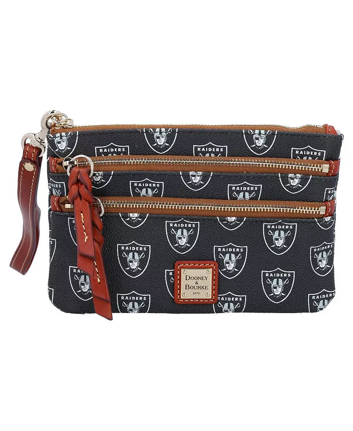 Женский кошелек на запястье Signature Triple-Zip с символикой Las Vegas Raiders Dooney & Bourke
Женский кошелек на запястье Signature Triple-Zip с символикой Las Vegas Raiders Dooney & Bourke