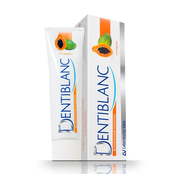 Отбеливающая зубная паста Blanqueador Intensivo Dentiblanc, 100 ml
Отбеливающая зубная паста Blanqueador Intensivo Dentiblanc, 100 ml