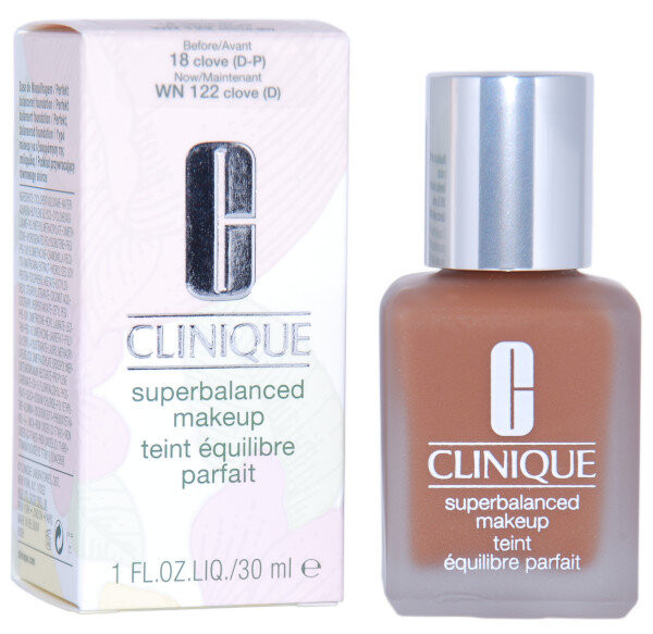 Clinique, Superbalanced Makeup, тональный крем «18 гвоздик», 30 мл
Clinique, Superbalanced Makeup, тональный крем «18 гвоздик», 30 мл