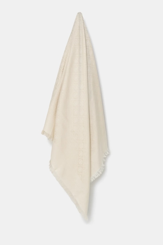 Шелковый шарф T Monogram Tory Burch, бежевый
Шелковый шарф T Monogram Tory Burch, бежевый