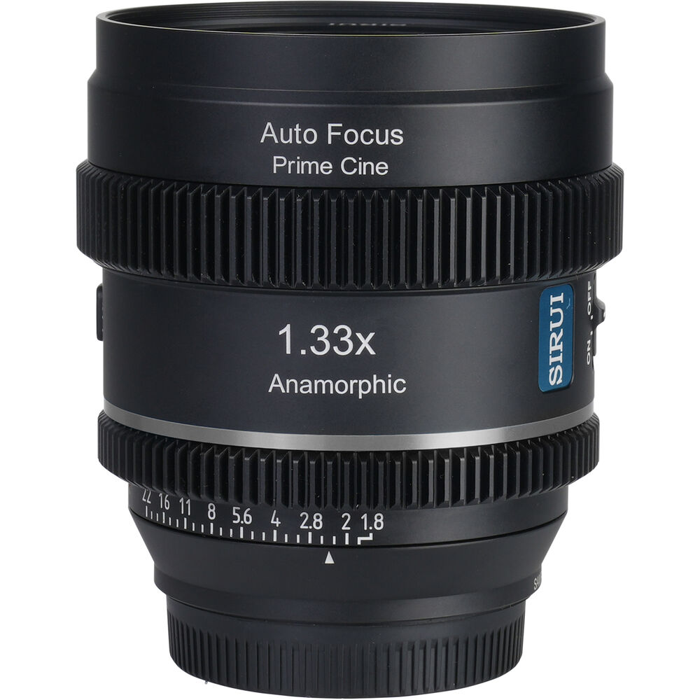 Анаморфотный объектив Sirui 20mm T1.8 1.33x S35 AF (Sony E, нейтральные блики)
Анаморфотный объектив Sirui 20mm T1.8 1.33x S35 AF (Sony E, нейтральные блики)