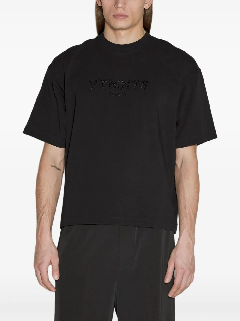 Футболка с круглым вырезом VTMNTS, черный
Футболка с круглым вырезом VTMNTS, черный