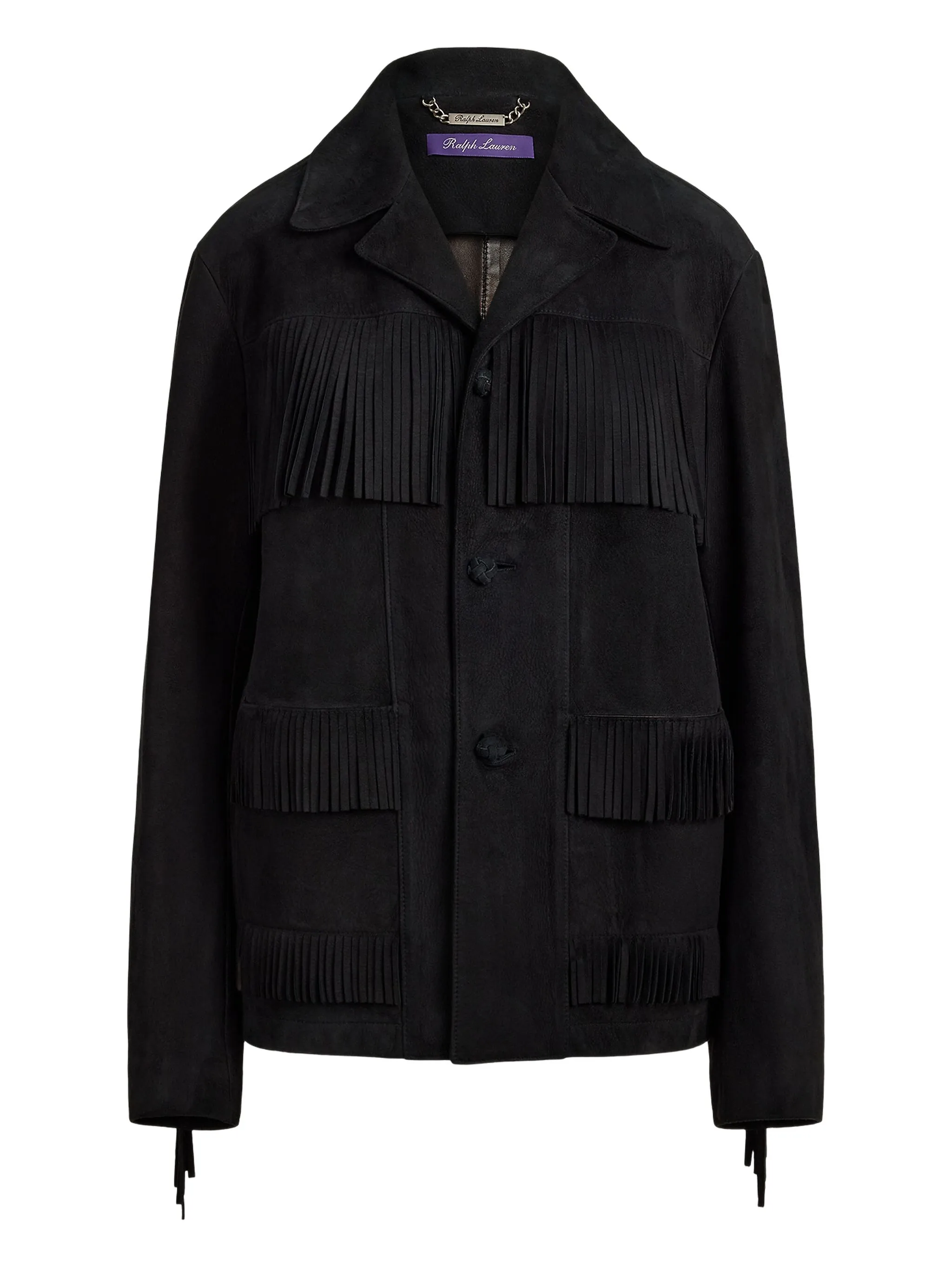 Куртка с бахромой Ralph Lauren Collection, черный
Куртка с бахромой Ralph Lauren Collection, черный