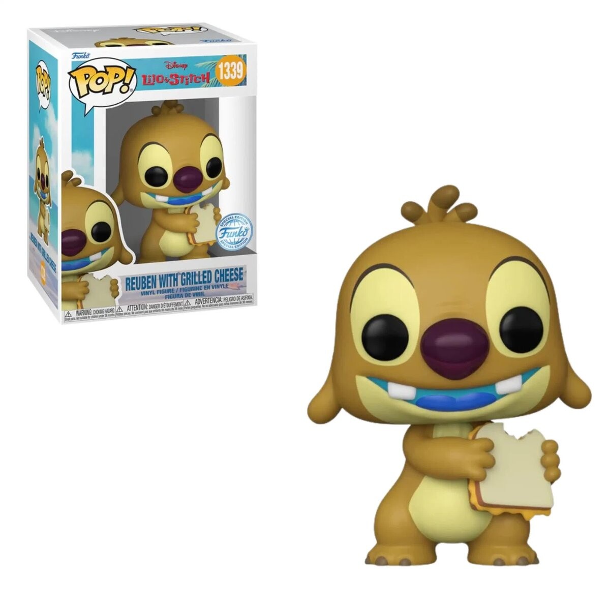 Funko POP! Рубен с жареным сыром — Лило и Стич #1339
Funko POP! Рубен с жареным сыром — Лило и Стич #1339