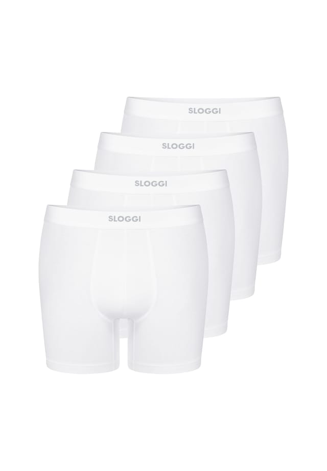Длинные короткие / брюки 4 упаковки для мужчин когда-либо легко Sloggi, белый
Длинные короткие / брюки 4 упаковки для мужчин когда-либо легко Sloggi, белый