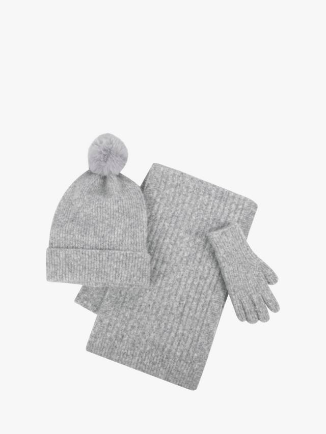 Женский вязаный набор: шапка, шарф и перчатки totes, Grey
Женский вязаный набор: шапка, шарф и перчатки totes, Grey