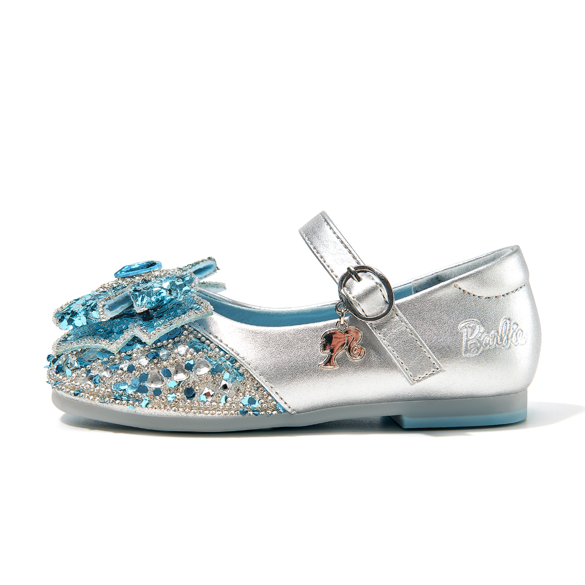 Низкие детские кожаные туфли для детей 3–7 лет Barbie, синий
Низкие детские кожаные туфли для детей 3–7 лет Barbie, синий