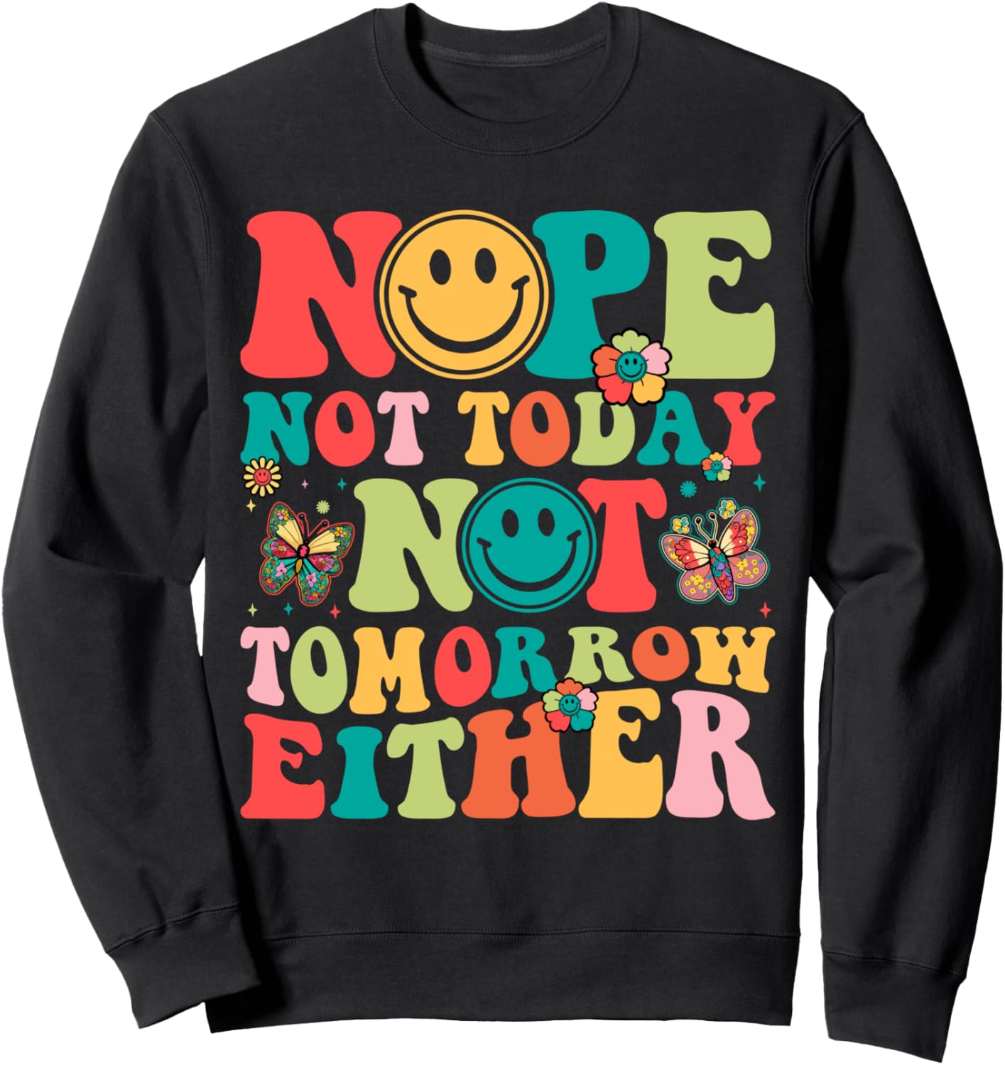 Классная толстовка Нет. Не сегодня, не завтра. Юмористическая, забавная, ленивая толстовка Nope. Not Today, Not Tomorrow Funny Tees Co., черный
Классная толстовка Нет. Не сегодня, не завтра. Юмористическая, забавная, ленивая толстовка Nope. Not Today, Not Tomorrow Funny Tees Co., черный