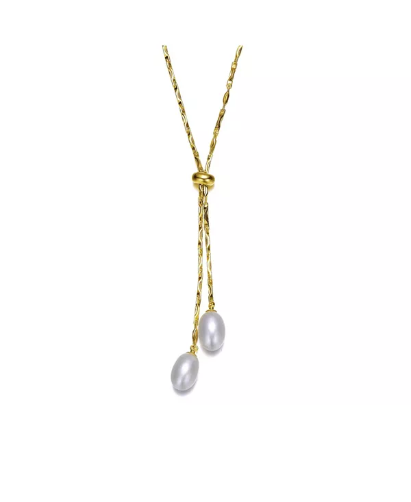 Ожерелье на шею с жемчугом и кубическим цирконием, покрытое 14-каратным золотом Rachel Glauber, gold
Ожерелье на шею с жемчугом и кубическим цирконием, покрытое 14-каратным золотом Rachel Glauber, gold