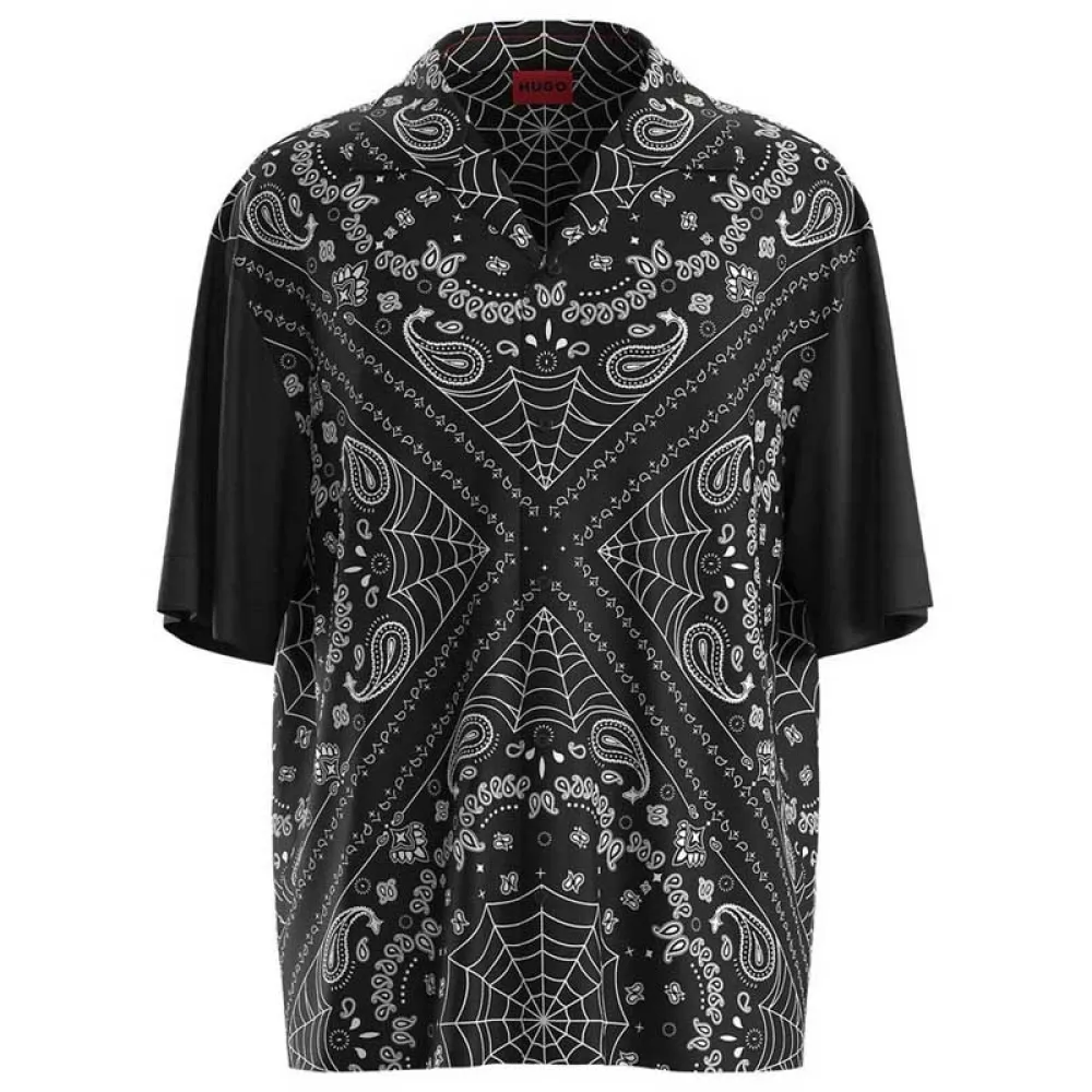 Рубашка с коротким рукавом HUGO 50534252, черный
Рубашка с коротким рукавом HUGO 50534252, черный
