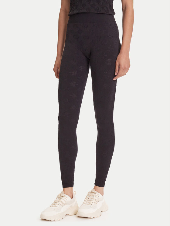 Леггинсы slim fit V5YB09 Z3OA0 Guess, чёрный 
Леггинсы slim fit V5YB09 Z3OA0 Guess, чёрный