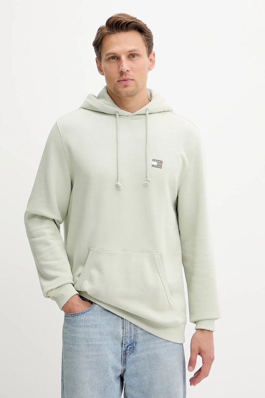 Хлопковая толстовка Tommy Jeans, зеленый
Хлопковая толстовка Tommy Jeans, зеленый