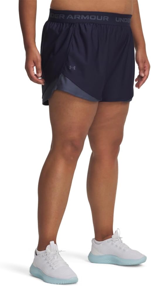 Женские шорты Under Armour Tech Play Up, (410) Midnight Navy/Downpour Gray
Женские шорты Under Armour Tech Play Up, (410) Midnight Navy/Downpour Gray