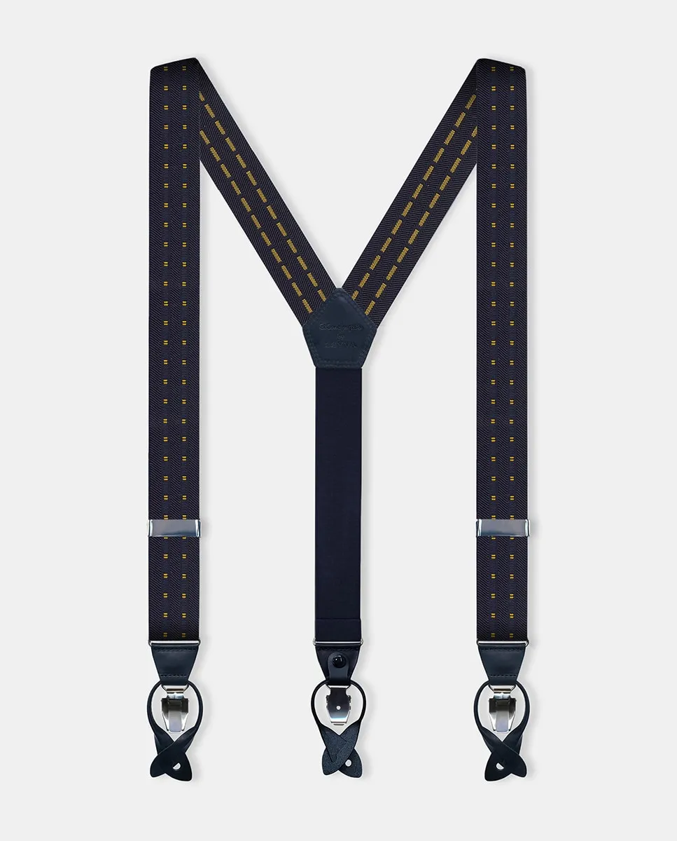 Двойной ремень для мужчин в футляре Leyva, темно-синий
Двойной ремень для мужчин в футляре Leyva, темно-синий