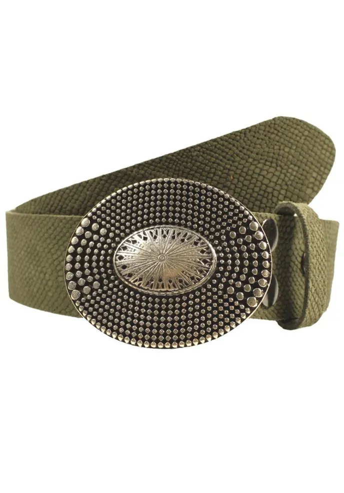 Кожаный ремень LIFEBURG by showroom 019° со сменной застежкой "Infinity Dots" Rettungsring By Showroom 019°, хаки
Кожаный ремень LIFEBURG by showroom 019° со сменной застежкой "Infinity Dots" Rettungsring By Showroom 019°, хаки