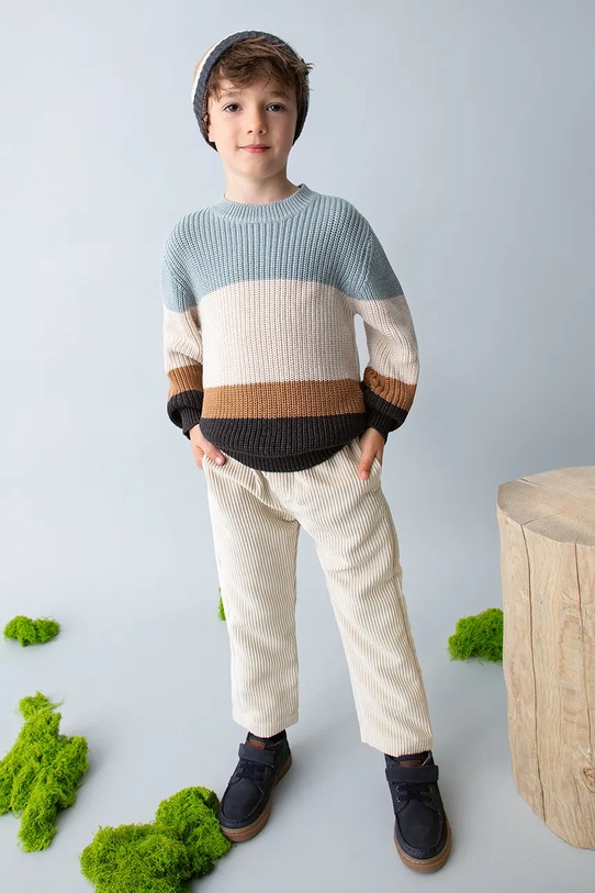 Детские штаны Joggery из вельвета Mayoral, бежевый 
Детские штаны Joggery из вельвета Mayoral, бежевый