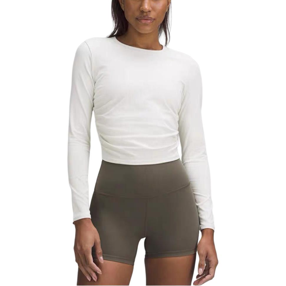 Футболка Women's Crew Neck Moderate Lululemon, светло-айвори белый/ltiv
Футболка Women's Crew Neck Moderate Lululemon, светло-айвори белый/ltiv