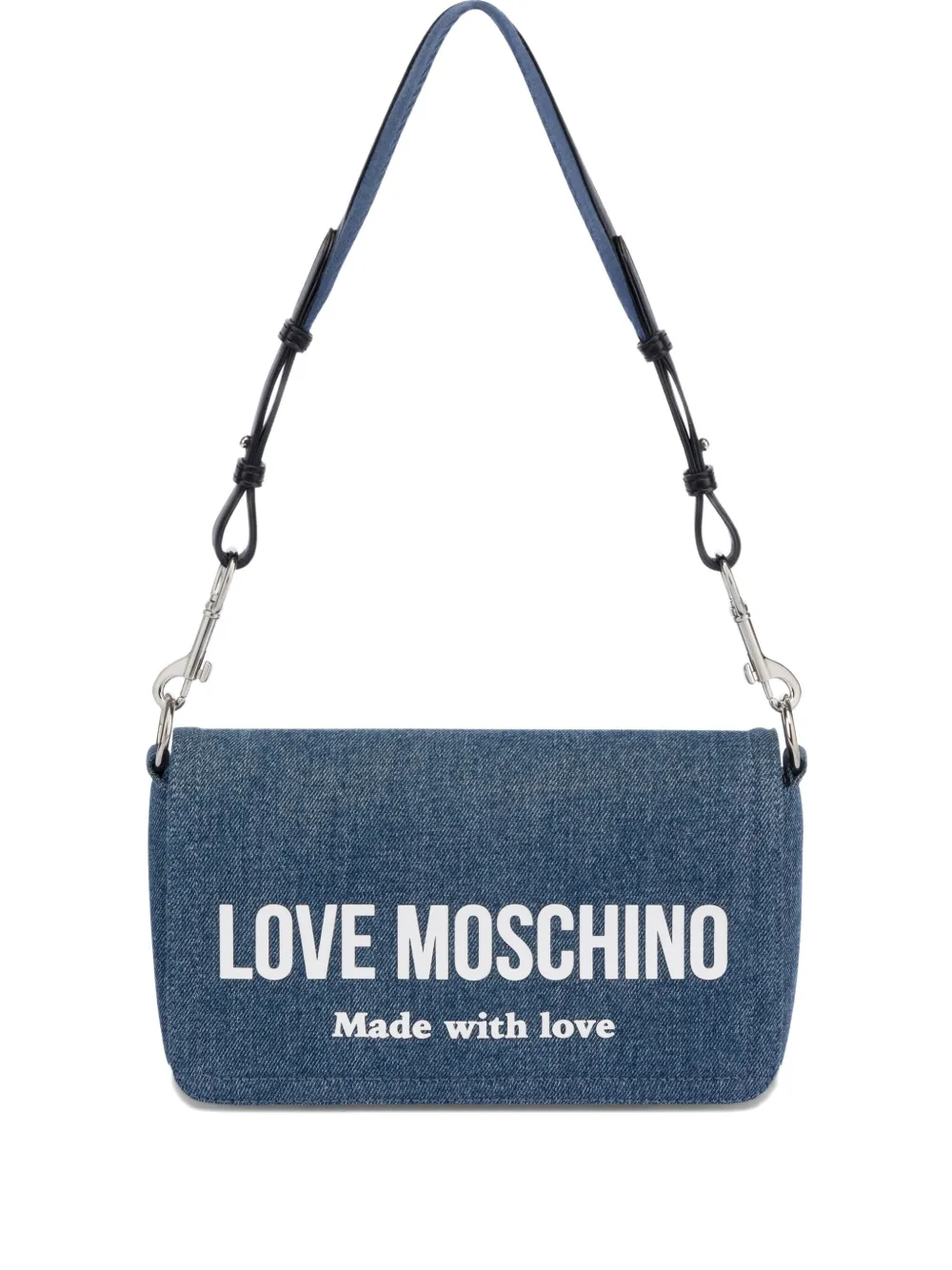 Сумка на плечо с молнией Love Moschino, синий
Сумка на плечо с молнией Love Moschino, синий