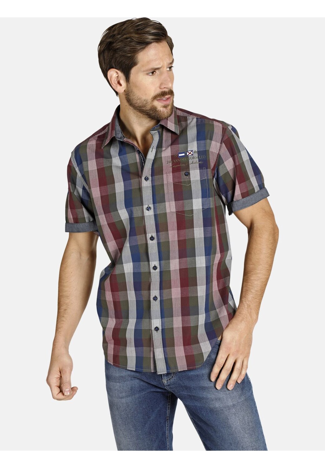 Рубашка с коротким рукавом REEDO JAN VANDERSTORM, цвет Dunkelrot
Рубашка с коротким рукавом REEDO JAN VANDERSTORM, цвет Dunkelrot