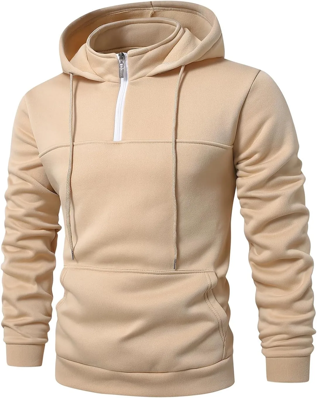 Мужская толстовка с капюшоном 1/4 zip, легкая флисовая Thatrich
Мужская толстовка с капюшоном 1/4 zip, легкая флисовая Thatrich