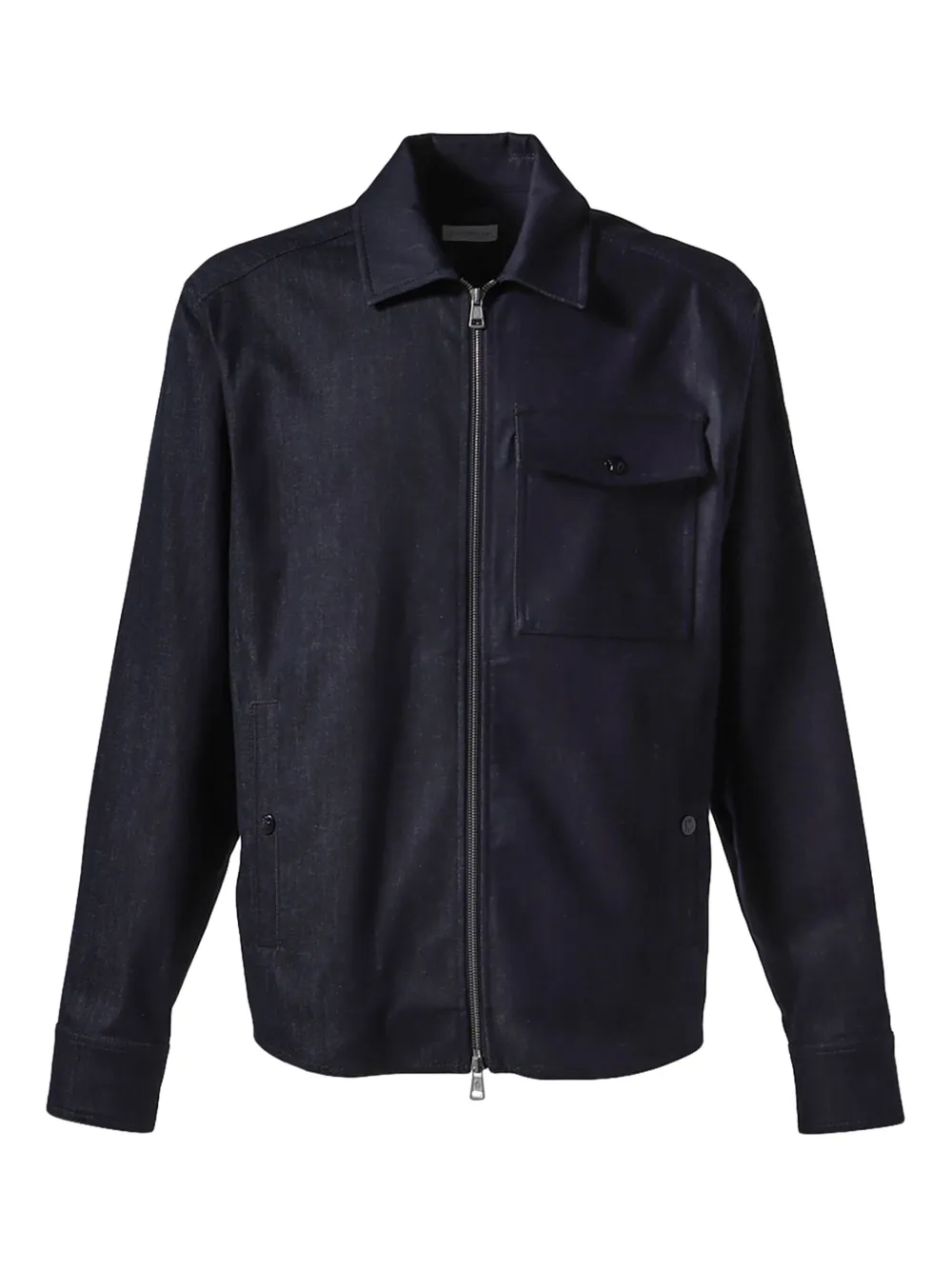 Куртка-рубашка на молнии MONCLER, синий
Куртка-рубашка на молнии MONCLER, синий