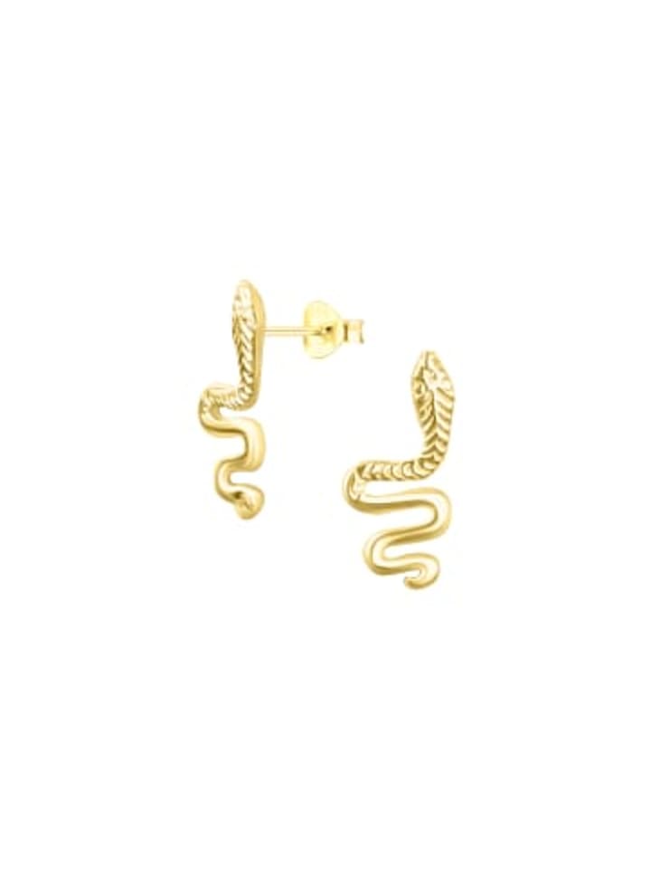 Alexander York Серьги-гвоздики в виде змеи из золота, изготовленные из серебра 925 пробы, комплект из 2 штук
Alexander York Серьги-гвоздики в виде змеи из золота, изготовленные из серебра 925 пробы, комплект из 2 штук