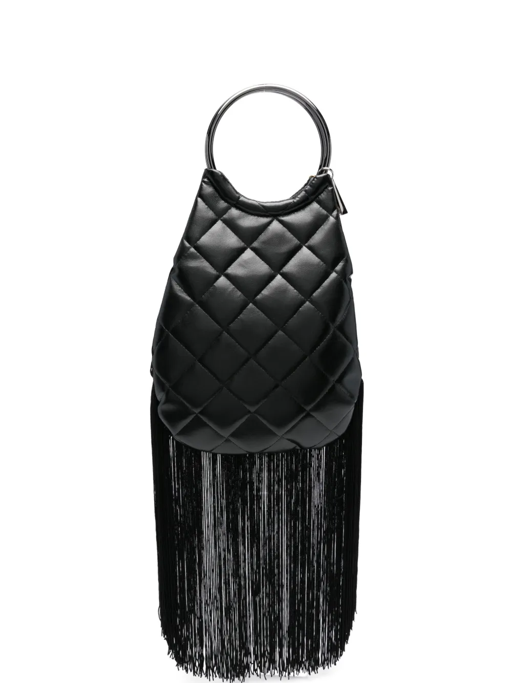 Сумка Quilted fringed-bottom clutch la milanesa, черный
Сумка Quilted fringed-bottom clutch la milanesa, черный