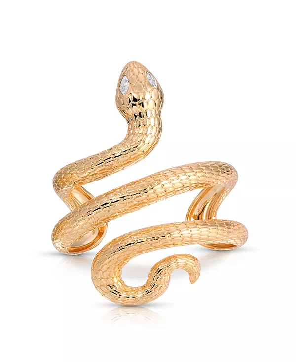 Браслет-Манжета Serpentina с кубическим цирконием Ettika, gold
Браслет-Манжета Serpentina с кубическим цирконием Ettika, gold