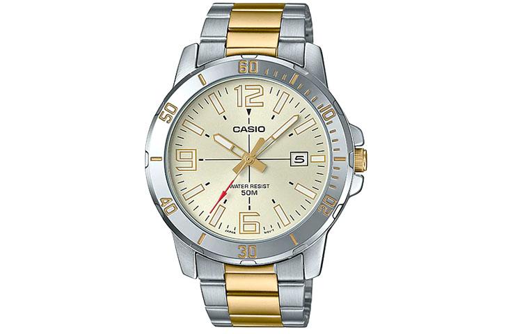 CASIO Часы Men Standard Series White Watch MTP-VD01SG-9B
CASIO Часы Men Standard Series White Watch MTP-VD01SG-9B