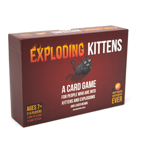 Настольная игра Exploding Kittens
Настольная игра Exploding Kittens