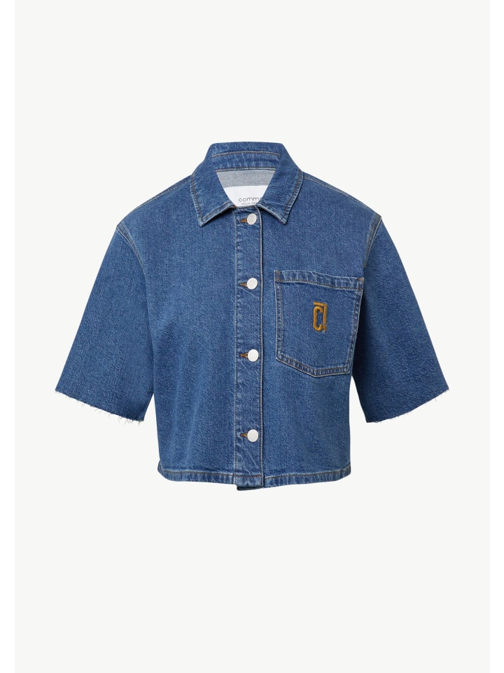 Блузка 55Z2_синяя comma
Блузка 55Z2_синяя comma