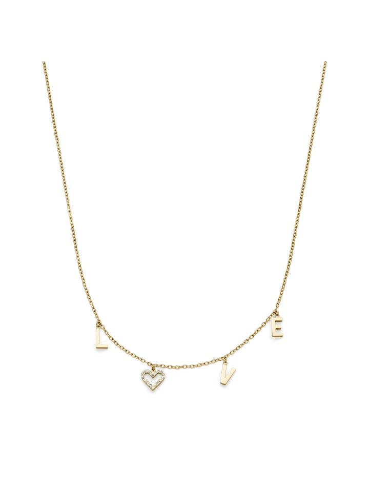 s.Oliver Золотое колье «Любовь»
s.Oliver Золотое колье «Любовь»