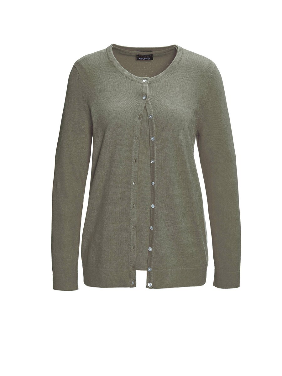 Вязаный кардиган Goldner, оливковый
Вязаный кардиган Goldner, оливковый