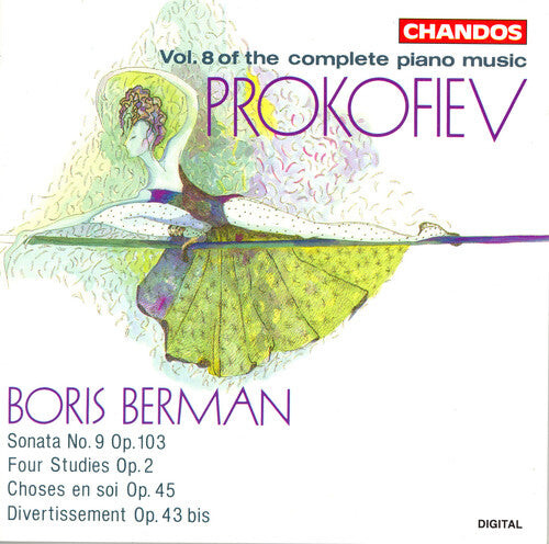 CD диск Prokofiev / Berman: Piano Music 8
CD диск Prokofiev / Berman: Piano Music 8