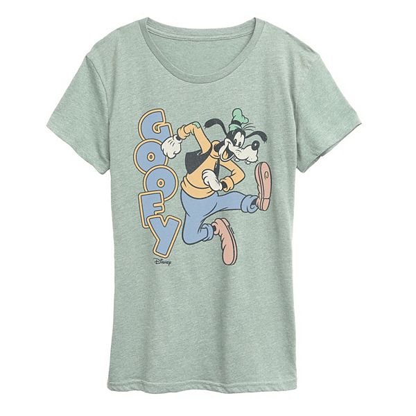 Женская футболка Goofy с принтом и эффектом поношенности Disney, Heather Sea Foam
Женская футболка Goofy с принтом и эффектом поношенности Disney, Heather Sea Foam
