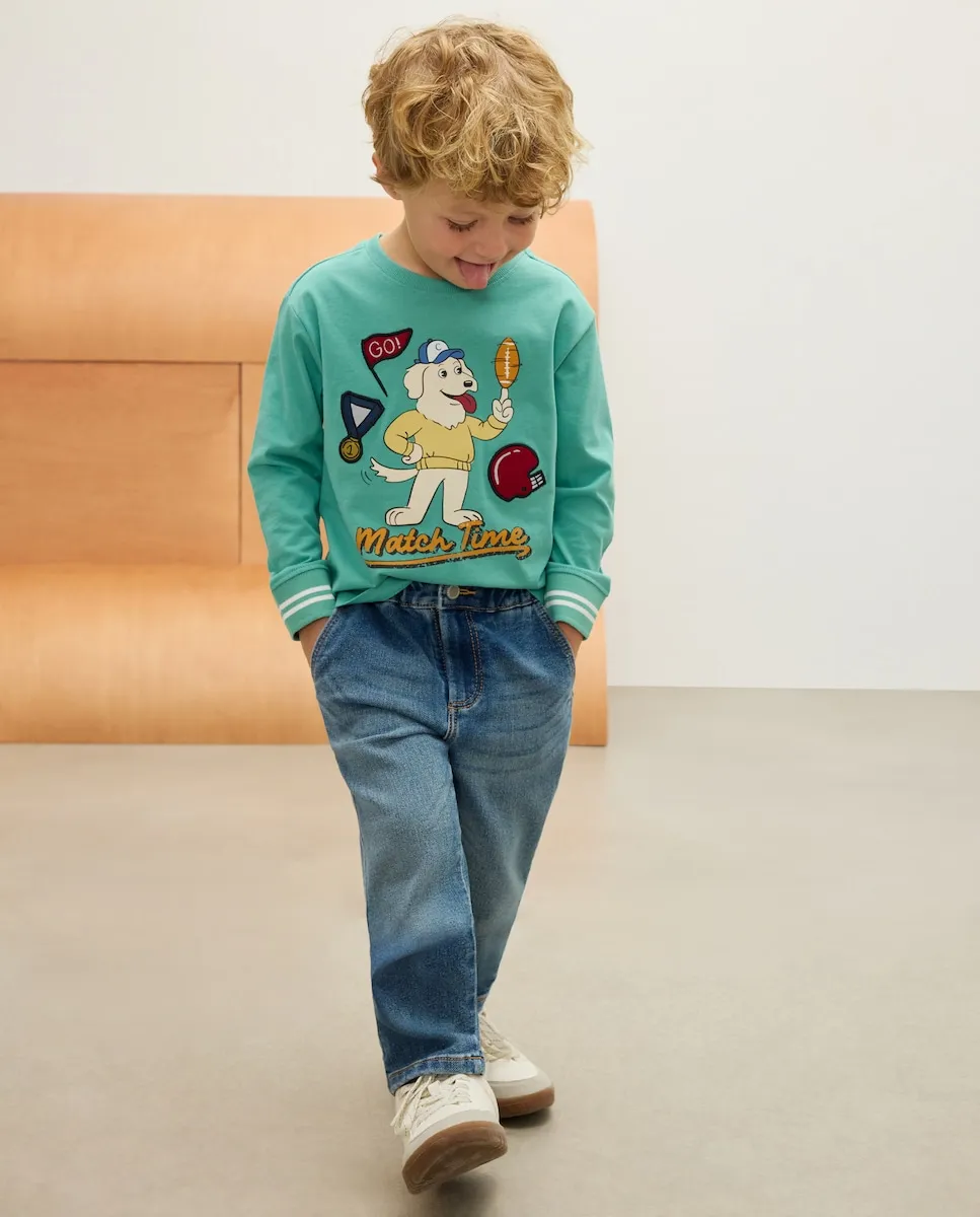 Джоггеры из денима с флисом Kids El Corte Inglés, светло-голубой
Джоггеры из денима с флисом Kids El Corte Inglés, светло-голубой