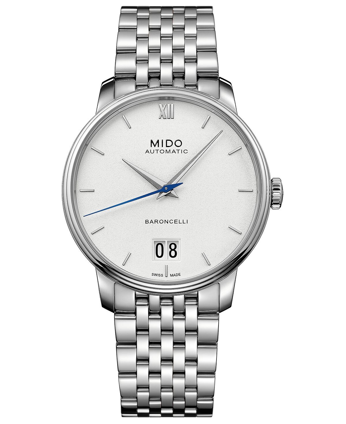 Мужские швейцарские автоматические часы Baroncelli III с браслетом из нержавеющей стали, 40 мм Mido
Мужские швейцарские автоматические часы Baroncelli III с браслетом из нержавеющей стали, 40 мм Mido